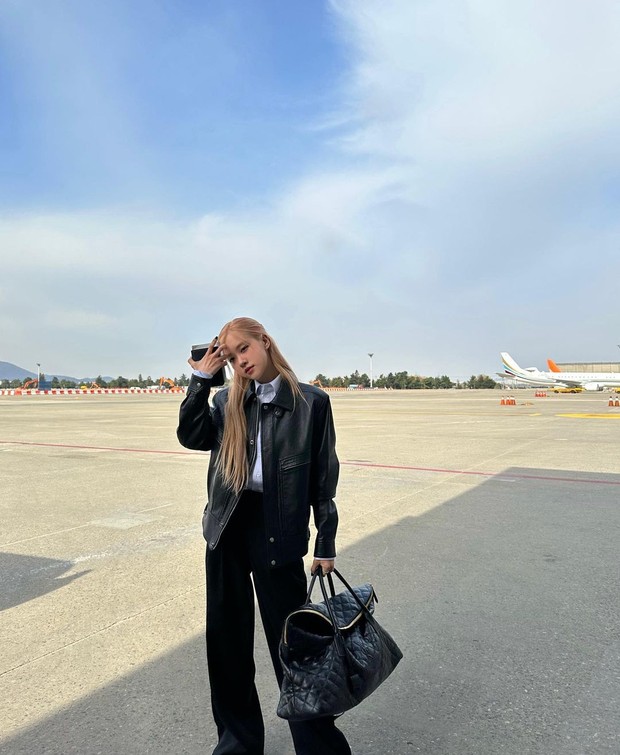 Airport style Rosé Blackpink/