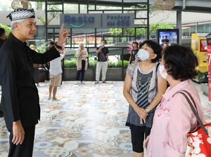 Jurus Ganjar Cegah Penumpukan Pemudik di Rest Area Salatiga Jateng