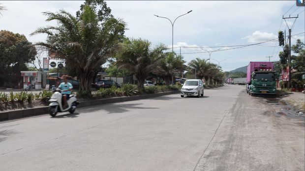 Jalur lingkar selatan yang akan digunakan pemotor yang ingin mudik melalui Pelabuhan Ciwandan