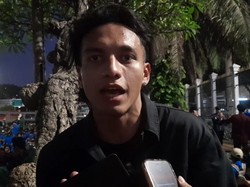 Jefri Nichol Ikut Demo Tolak UU Ciptaker di Depan DPR