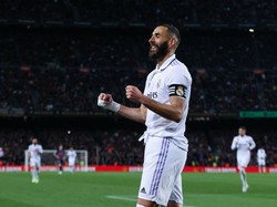 Catatan Langka Benzema Usai Bikin Hat-trick di Camp Nou