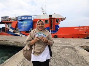Pakai Teras Kapal, BRI Layani Penukaran Uang di Kepulauan Seribu