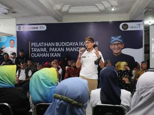 Sandiaga Uno Buka Peluang Usaha Budi Daya Ikan Air Tawar di Ciamis Sandiaga Uno Buka Peluang Usaha Budi Daya Ikan Air Tawar di Ciamis