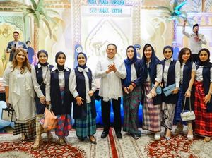 Bamsoet Puji Jakarta With Love Beri Santunan ke 500 Lebih Anak Yatim