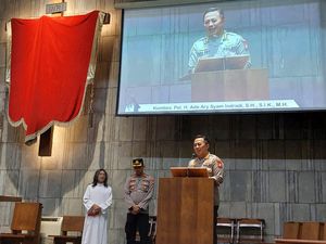 Kapolres Jaksel Tinjau Gereja, Pastikan Ibadah Jumat Agung Berjalan Lancar