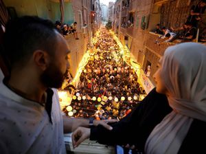 Momen Kebersamaan Buka Puasa Bersama di Kairo