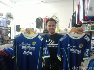 UMKM Naik Kelas dengan Simbol Persib di Dada