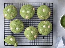 Resep Matcha Cookies yang Renyah Harum Untuk Suguhan Idul Fitri