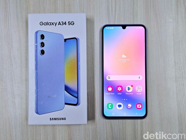 Unboxing Samsung Galaxy A34 5G, HP Rp 5 Juta Spek dan Tampilan Menggoda