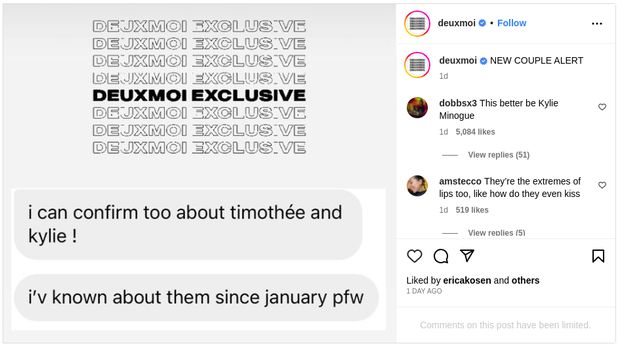Beredar Rumor Kylie Jenner dan Timothee Chalamet Sudah Pacaran 3 Bulan