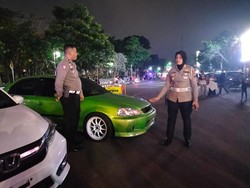 Dua Mobil Modifikasi Diamankan Diduga Ikut Balap Liar di Kota Batu