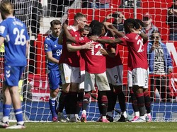 Ten Hag: MU Mestinya Bisa Habisi Everton Saat Half-Time