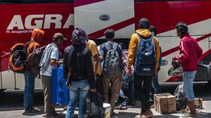 Potret Mudik Awal di Banten