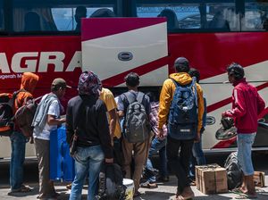 Potret Mudik Awal di Banten