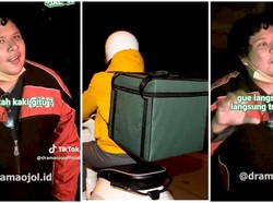 Ngeri! Pengemudi Ojol Dihantui Suara Langkah Kaki Saat Antar Makanan