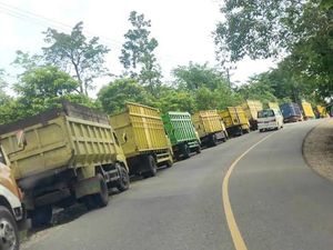 13-22 Mei, Operasional Truk Batu Bara di Jambi Disetop Sementara 13-22 Mei, Operasional Truk Batu Bara di Jambi Disetop Sementara