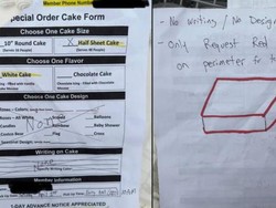 Pesan Kue Ultah dengan Permintaan Detail, Pelanggan Kaget Desainnya Begini