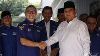 Semringah Zulhas-Prabowo di Kertanegara