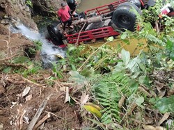 Truk Terjun ke Jurang di Tasikmalaya, Sopir Tewas