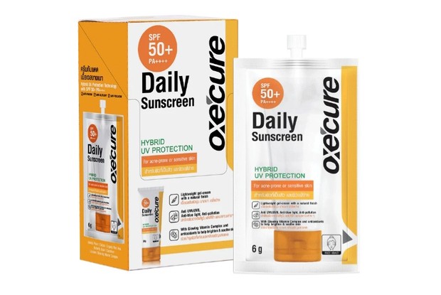 Gambar produk sunscreen dari Oxecure.