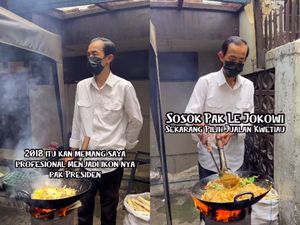 Kembaran Presiden Jokowi Buka Bisnis Kuliner Mie Tektek di Bandung Kembaran Presiden Jokowi Buka Bisnis Kuliner Mie Tektek di Bandung