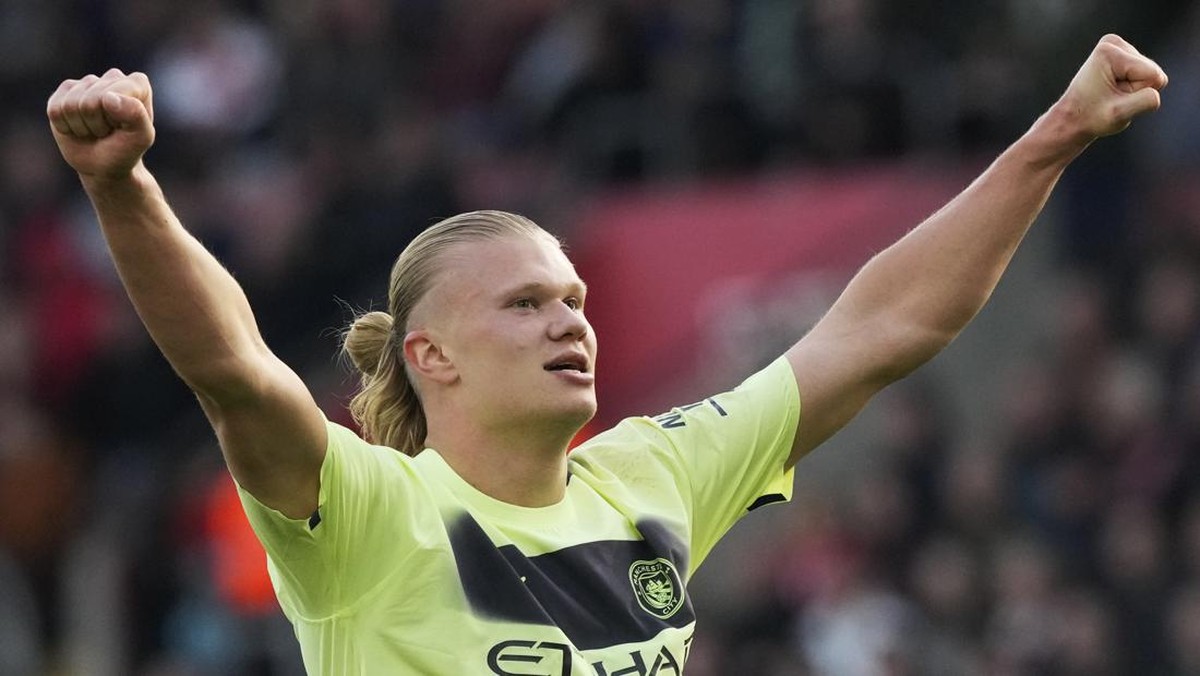 Erling Haaland. (Foto: AP/Frank Augstein)