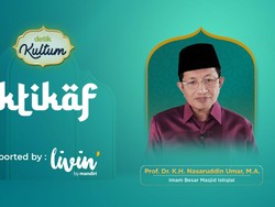 detikKultum Nasaruddin Umar: Ini Amalan yang Dikerjakan Saat Beritikaf
