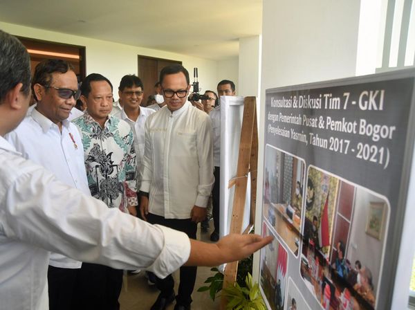 Momen Mahfud dan Tito Hadiri Peresmian GKI Yasmin Bogor