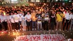 Potret 1.000 Lilin, Doa dan Syukur untuk Sepakbola Indonesia