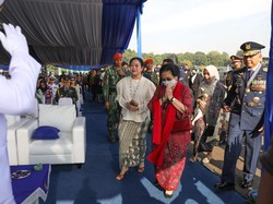 Hadiri HUT TNI AU, Puan: Semoga Makin Profesional & Selalu Cintai Rakyat