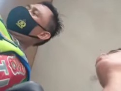 Viral! Ditilang-Bayar Polisi Rp 350 Ribu, Pria Ini Bilang Palembang Keras