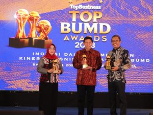 PDAM Surabaya Borong 5 Top BUMD Award 2023