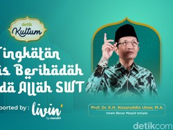 detikKultum Prof Nasaruddin Umar: Ada Dua Tingkatan Ikhlas dalam Beribadah, Apa Saja?