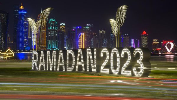 Festival Lampu Ramadan Hiasi Jalanan Kota Doha