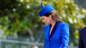 Foto: Kate Middleton Tampil Beda saat Paskah, Kuteks Merah Jadi Sorotan