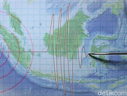Gempa M 3,0 Guncang Bombana Sultra, Kedalaman 5 Kilometer