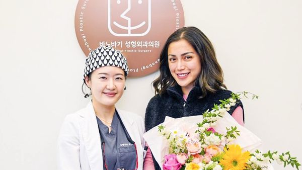 7 Foto Jessica Iskandar Jalani Oplas Rongga Hidung di Korea, Tampil Stylish