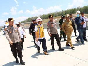 Kapolda Sumut Cek Kesiapan Tol Tebing Tinggi Jelang Arus Mudik Lebaran