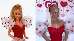 Foto Transformasi Diet Wanita Dulu Berbobot 152 Kg Kini Langsing Bak Barbie