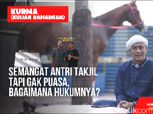 Apa Hukum Antre Takjil Tapi Nggak Puasa?