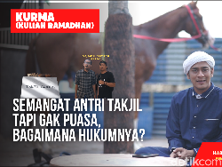 Apa Hukum Antre Takjil Tapi Nggak Puasa?