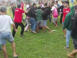 Sepakbola Tarkam di Jember Ricuh, Penonton Pukuli Pemain