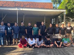 13 Pesilat yang Ricuh dengan Warga di Gresik Diamankan, 9 Masih Anak