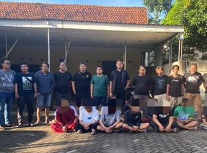 13 Pesilat yang Ricuh dengan Warga di Gresik Diamankan, 9 Masih Anak 13 Pesilat yang Ricuh dengan Warga di Gresik Diamankan, 9 Masih Anak