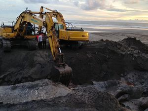 Tiga Hari Terdampar di Pantai Yeh Leh, Bangkai Paus Akhirnya Dikubur Tiga Hari Terdampar di Pantai Yeh Leh, Bangkai Paus Akhirnya Dikubur