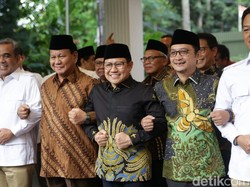 Usai Bertemu Prabowo, Cak Imin Dukung Wacana Koalisi Besar