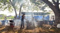 Momen Warga Aceh Masak Besar untuk Buka Puasa Bersama