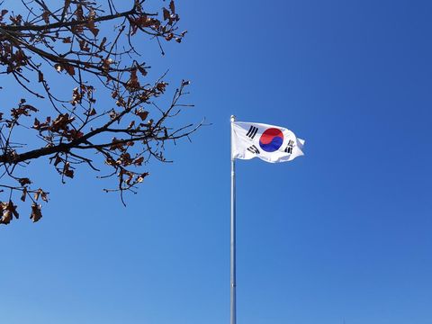 Bendera Korea Selatan