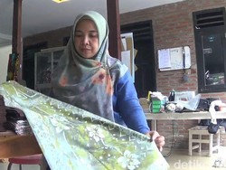 Difabel di Blitar Bikin Sajadah Batik Ciprat Terima Pesanan dari Kemensos