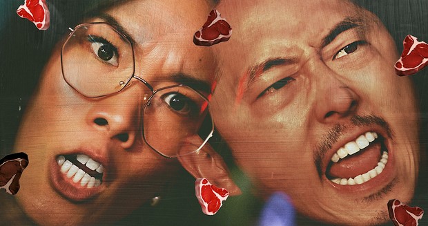 Foto: Dok. Netflix Steven Yeun dan Ali Wong/